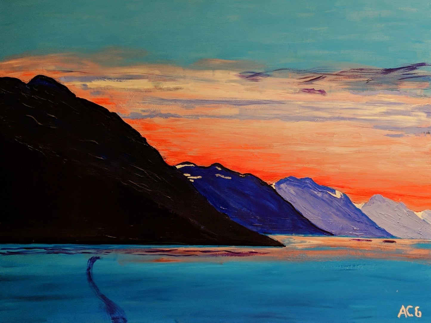 Original- Alaskan Sunset