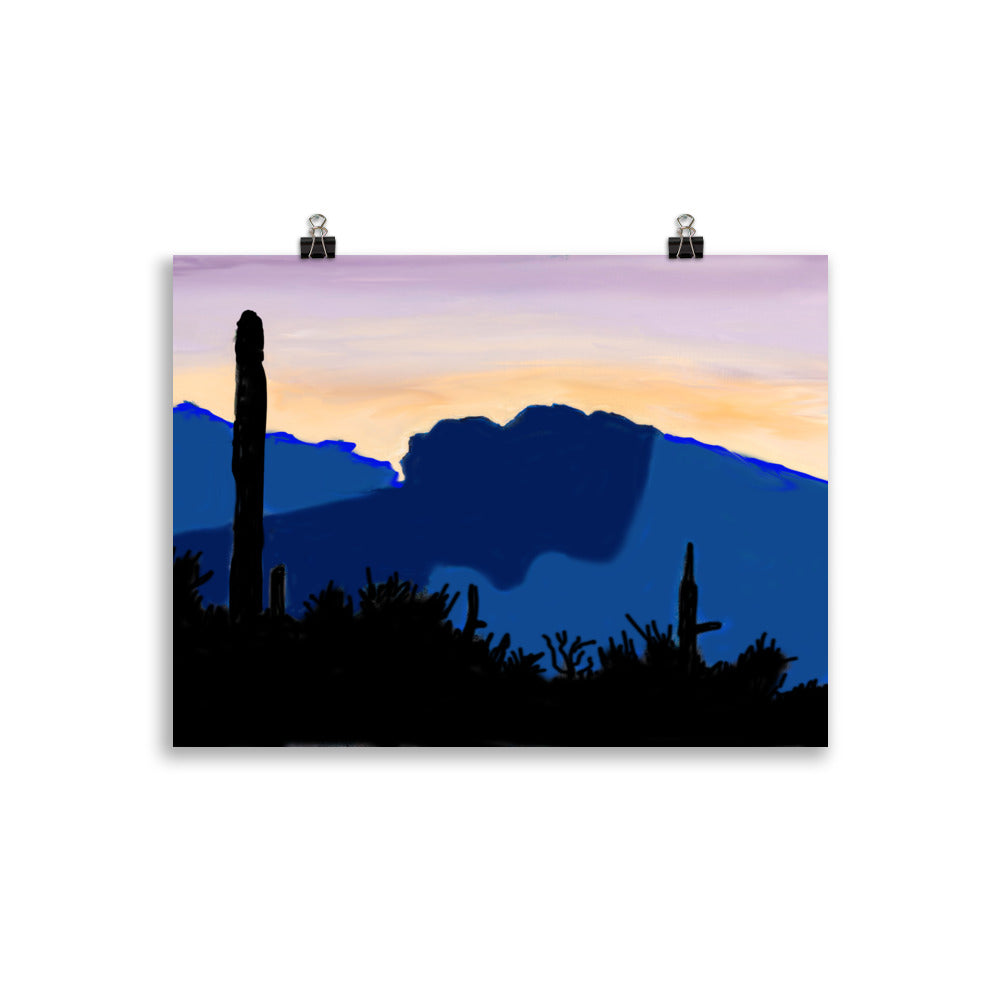 Poster- Arizona at Dusk