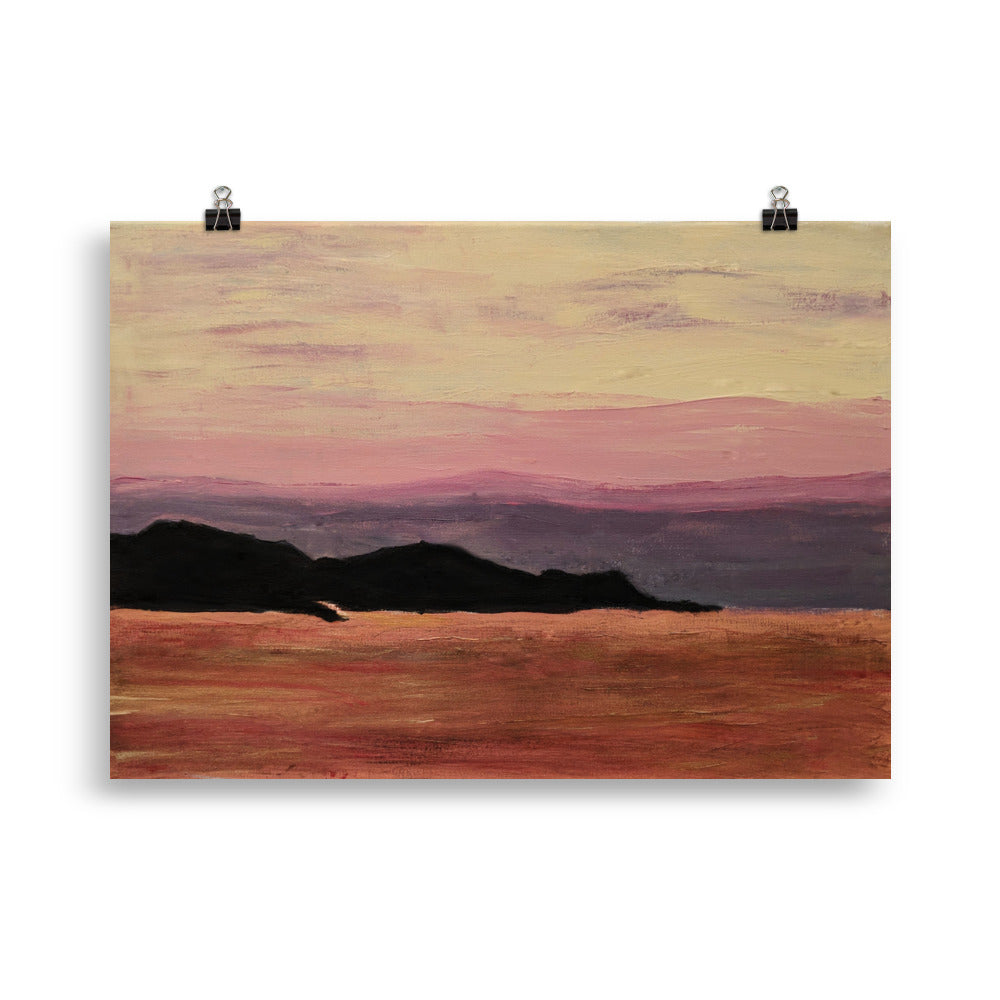 Poster- Dusk at Sea- Poster