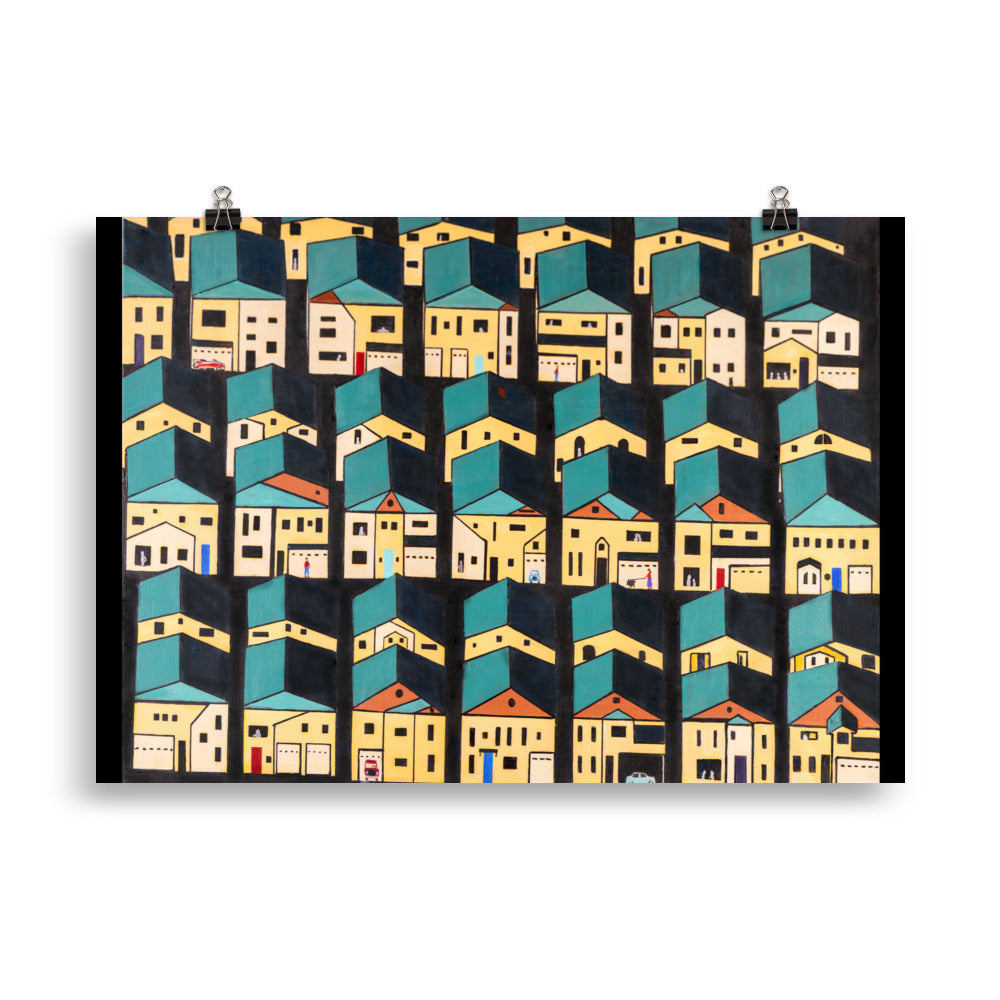 Poster- Suburban Paradise