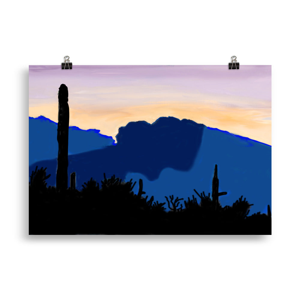 Poster- Arizona at Dusk