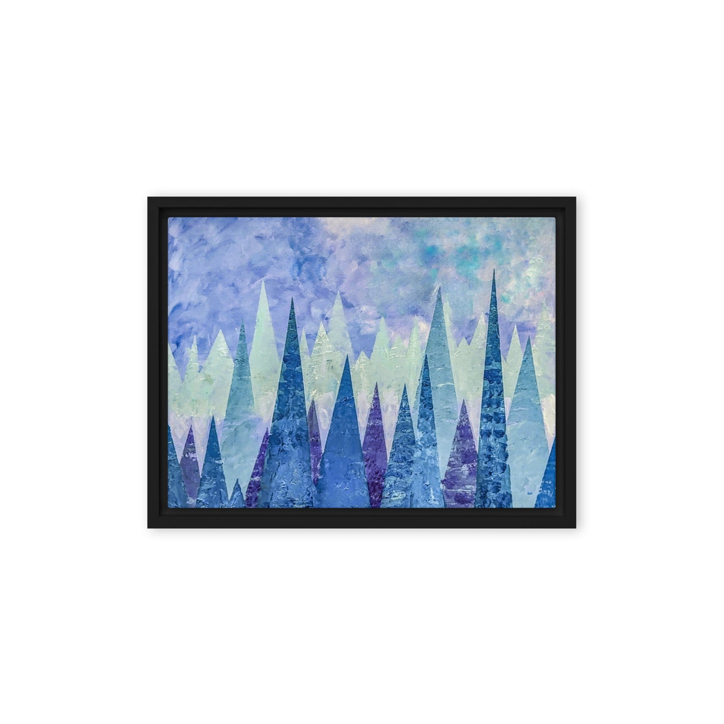 Framed canvas- Sierra Mountains