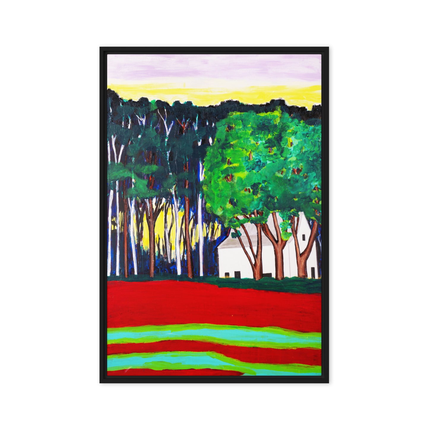 Framed canvas- An Outbuilding in Ijamsville, Maryland