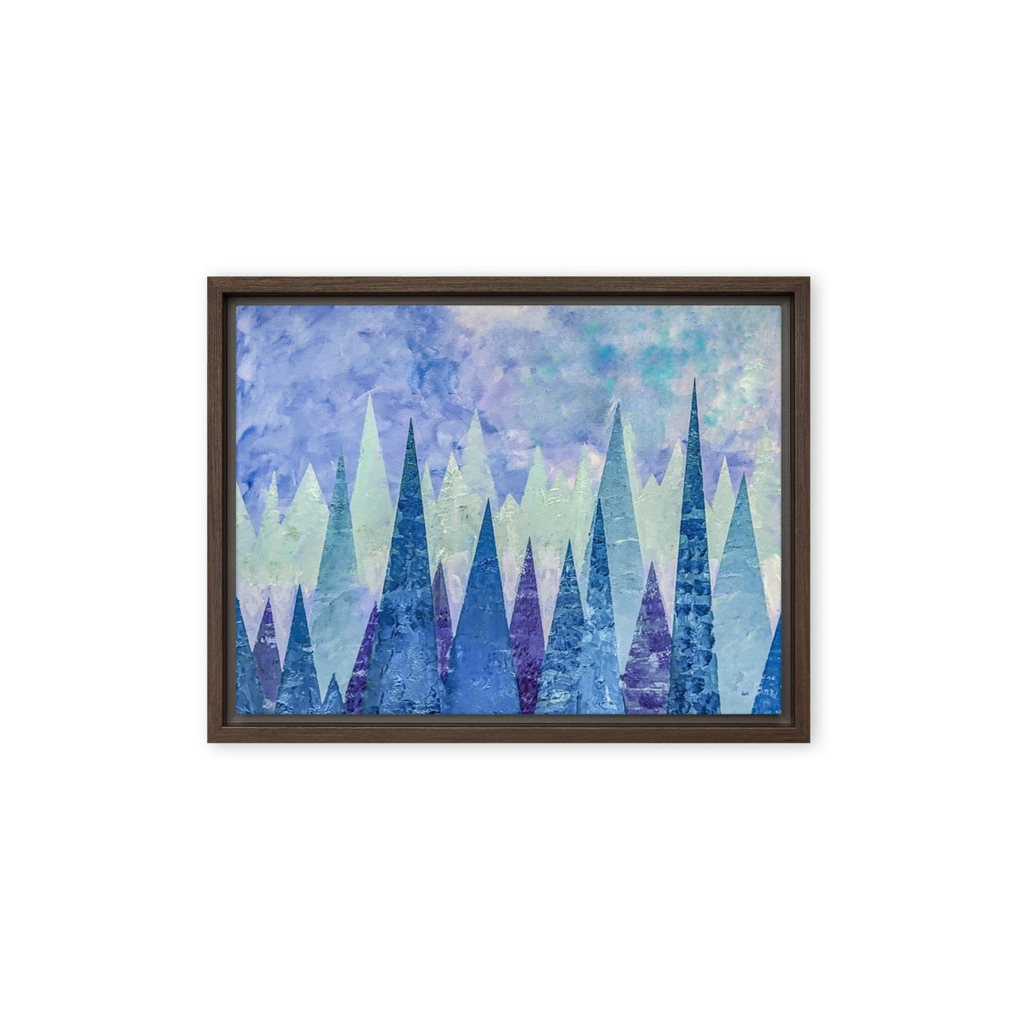 Framed canvas- Sierra Mountains