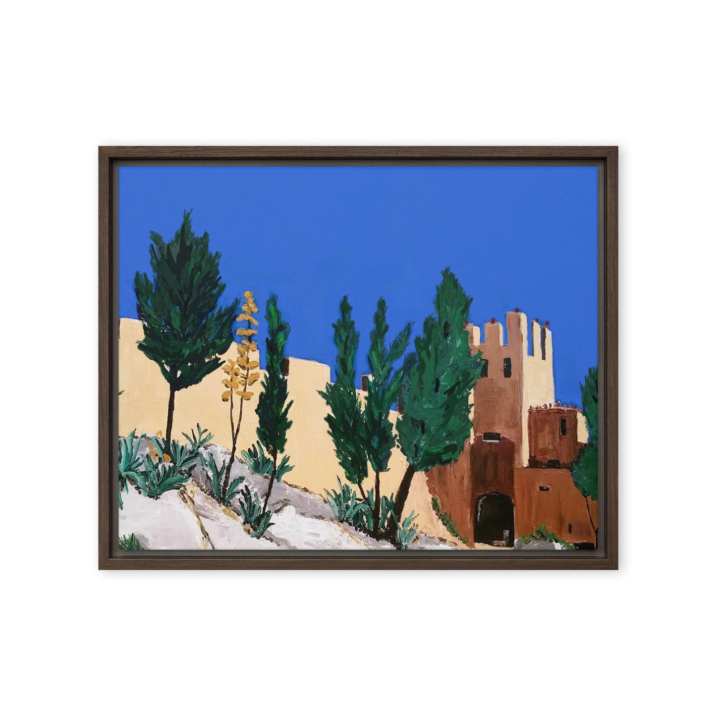 Framed canvas- Hvar Citadel