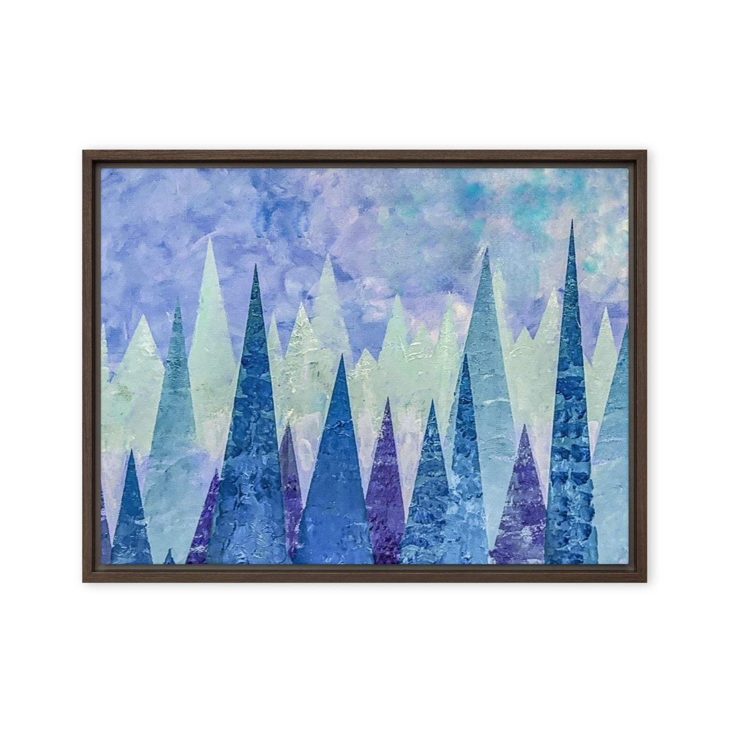 Framed canvas- Sierra Mountains