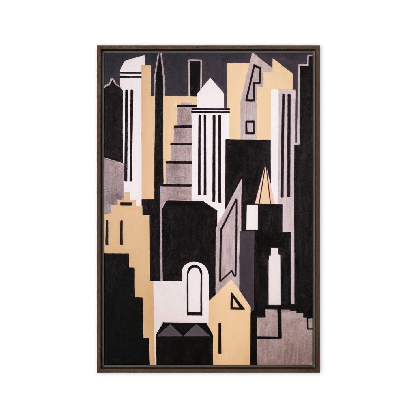 Framed canvas- New York Midtown Fantasy