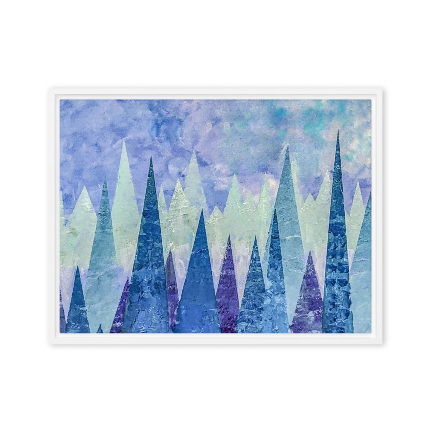 Framed canvas- Sierra Mountains
