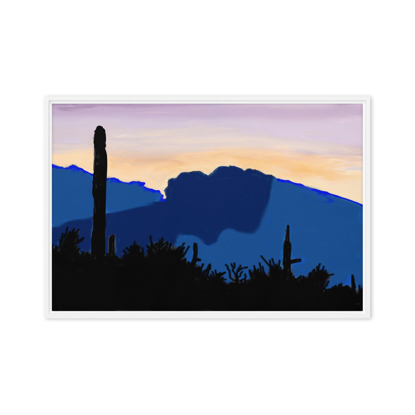 Framed canvas- Arizona at Dusk