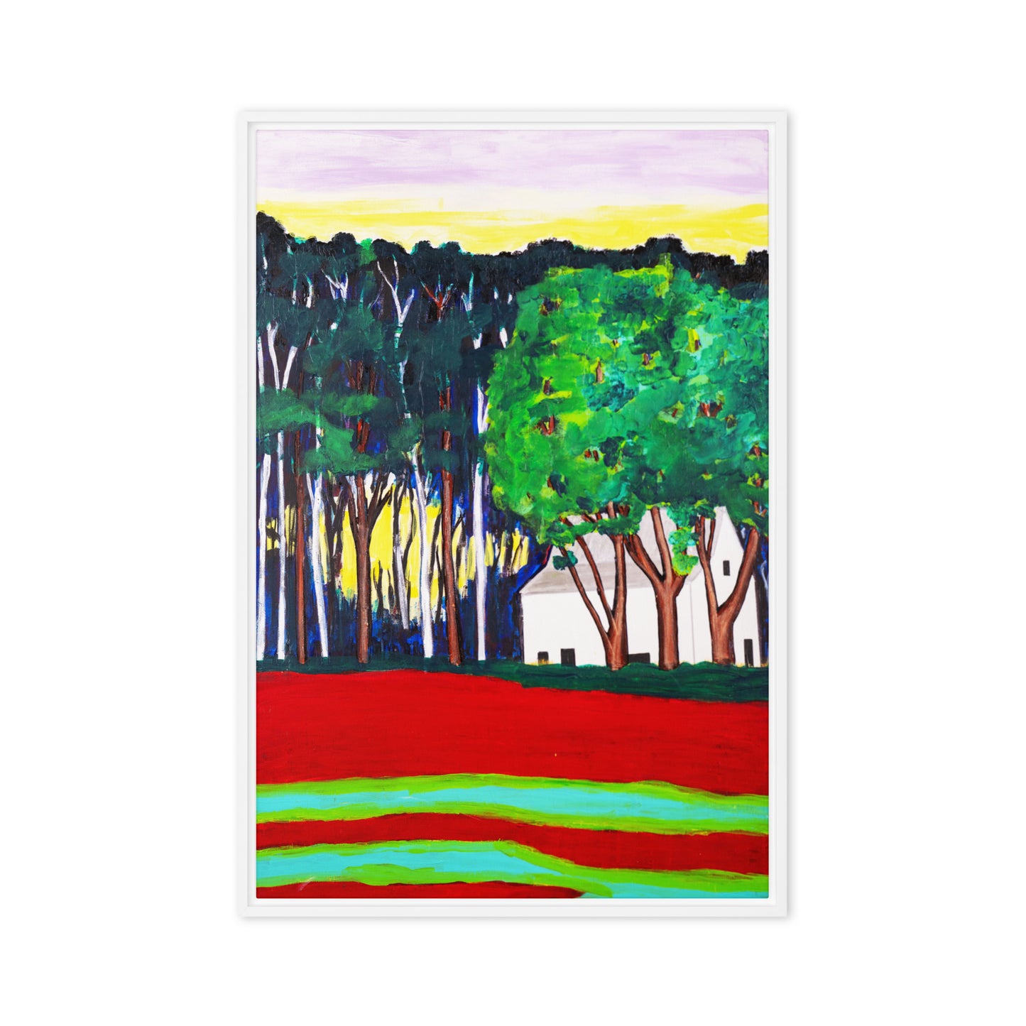 Framed canvas- An Outbuilding in Ijamsville, Maryland