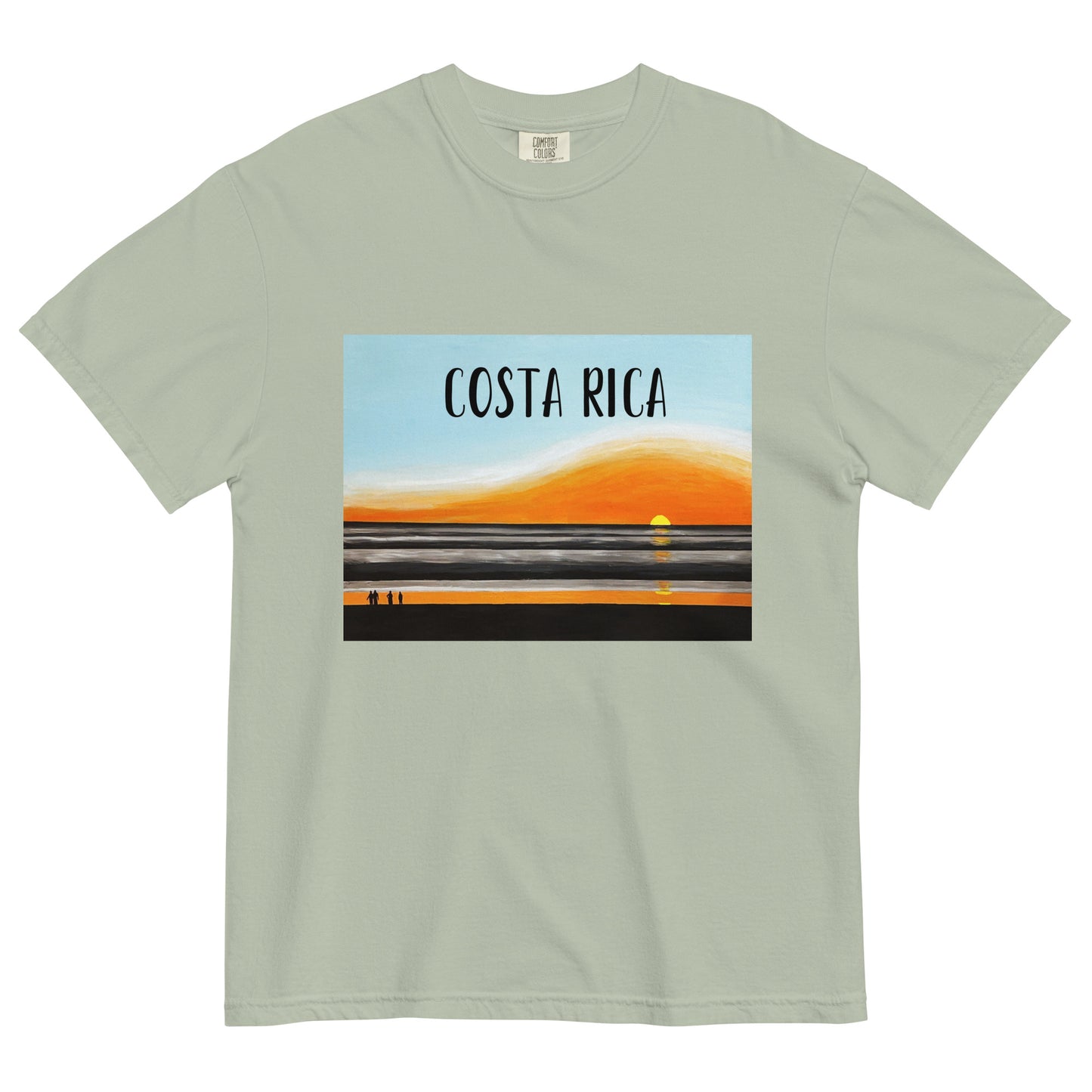 Unisex garment-dyed heavyweight t-shirt