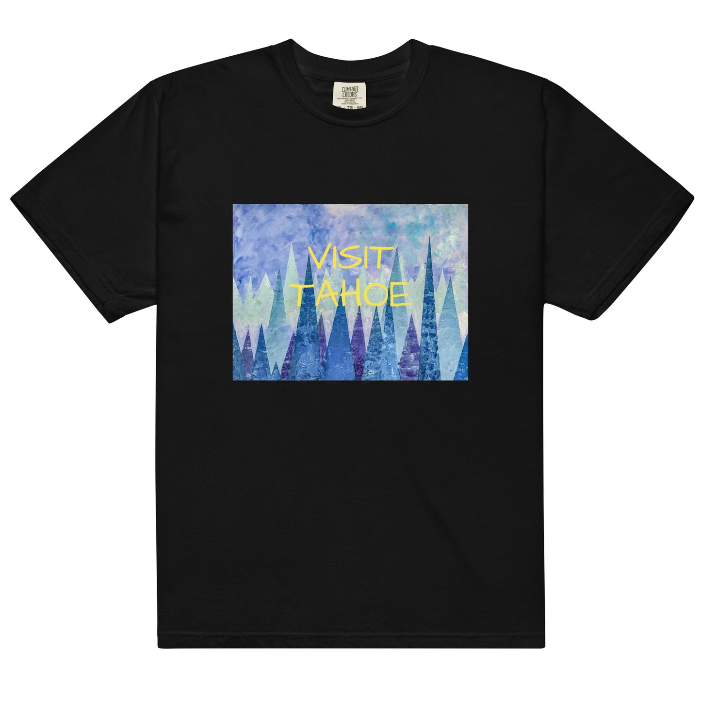 Unisex garment-dyed heavyweight t-shirt