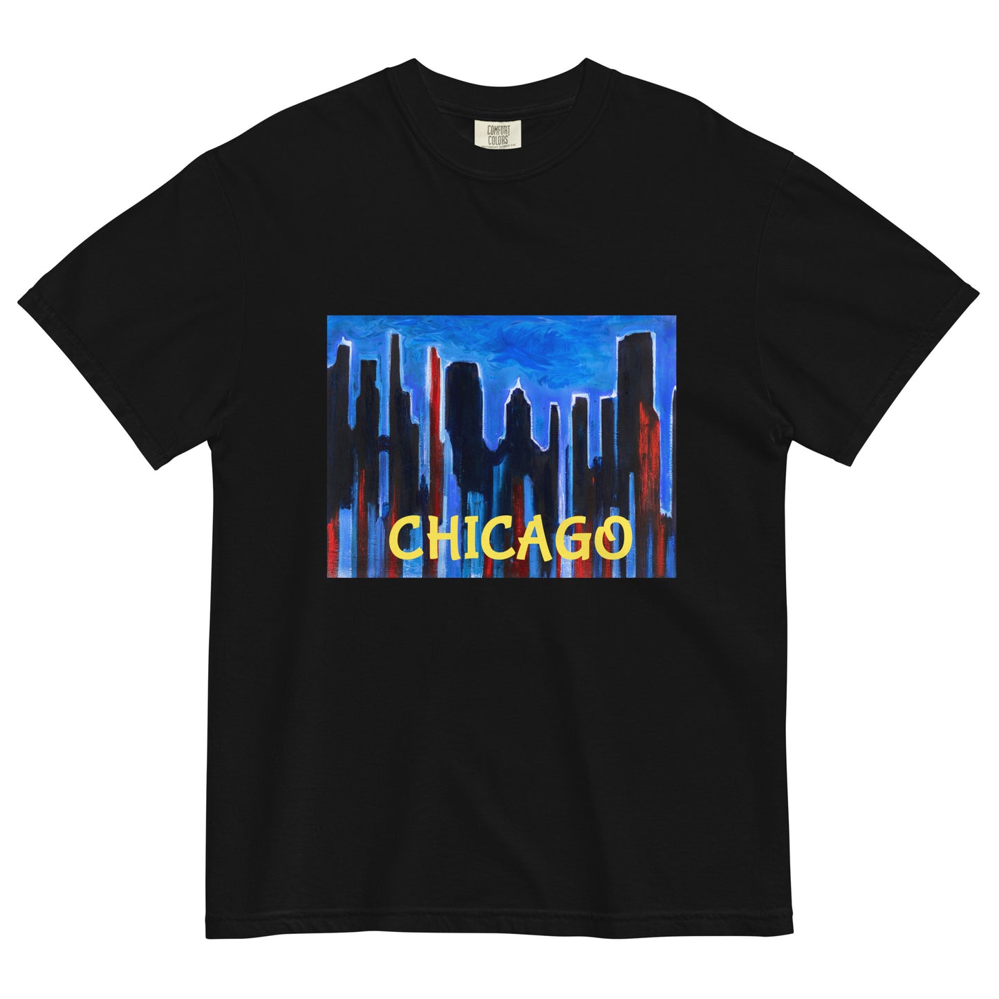 Unisex garment-dyed heavyweight t-shirt