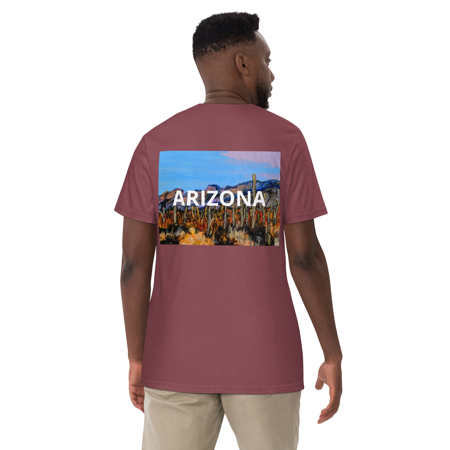 Unisex garment-dyed heavyweight t-shirt