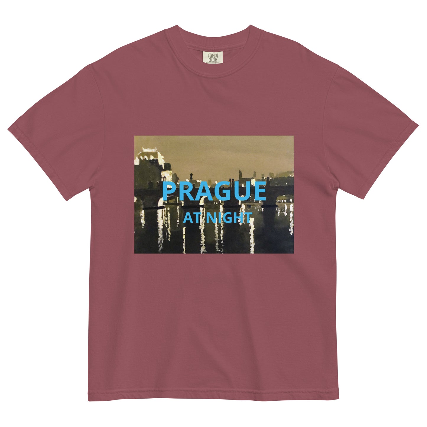 Unisex garment-dyed heavyweight t-shirt