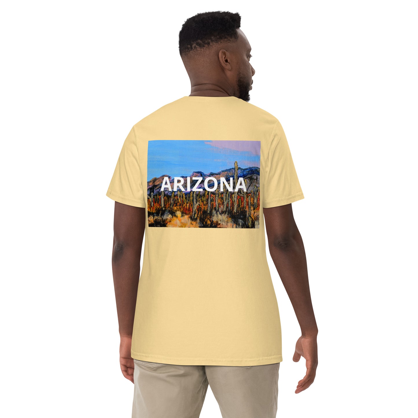 Unisex garment-dyed heavyweight t-shirt