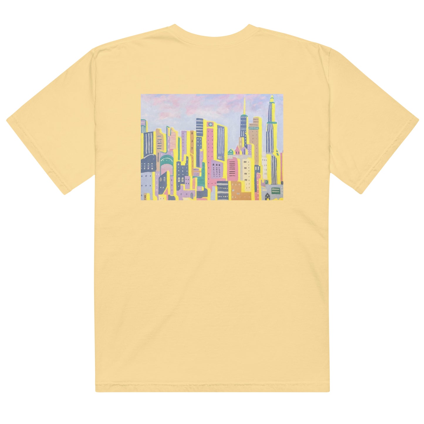 Unisex garment-dyed heavyweight t-shirt