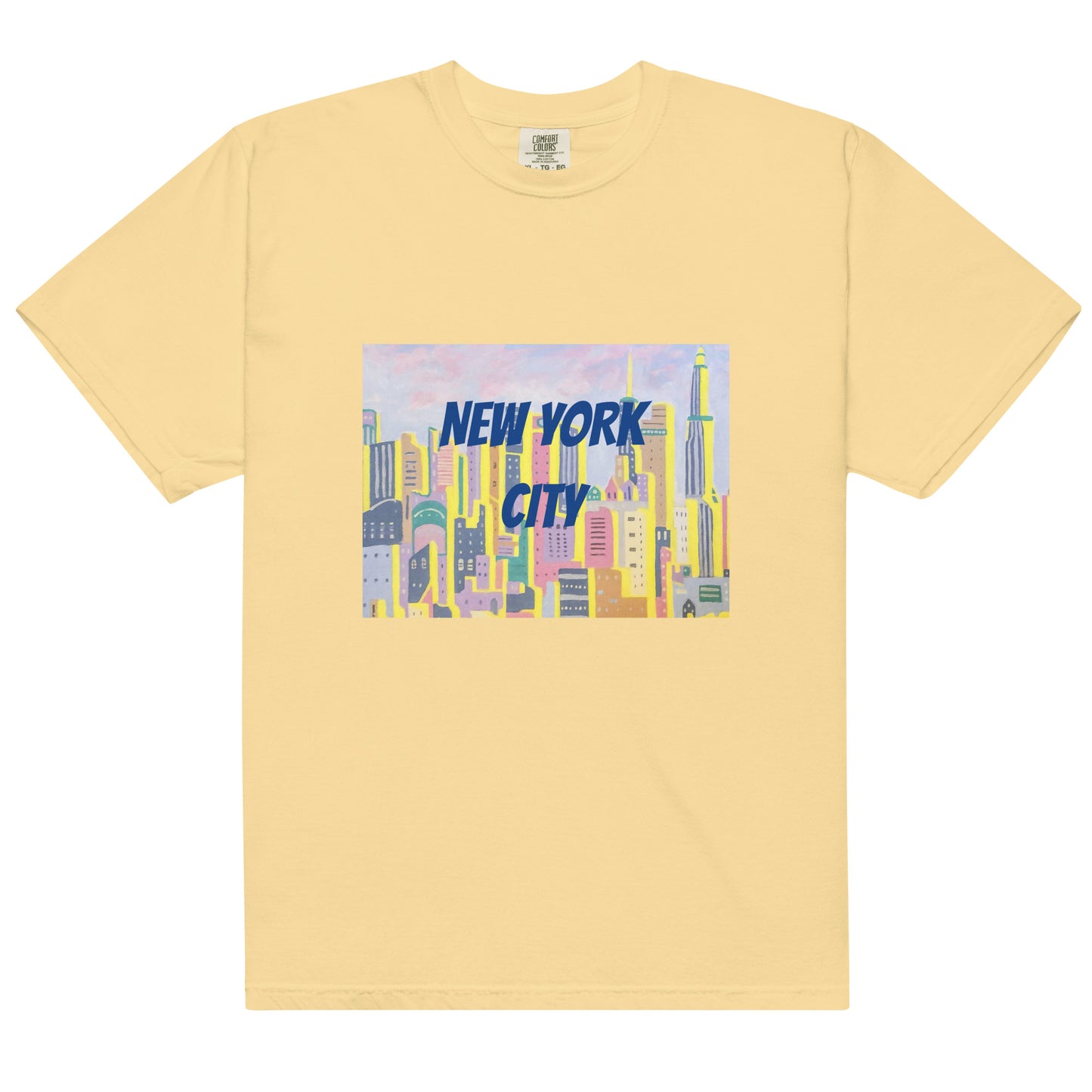 Unisex garment-dyed heavyweight t-shirt