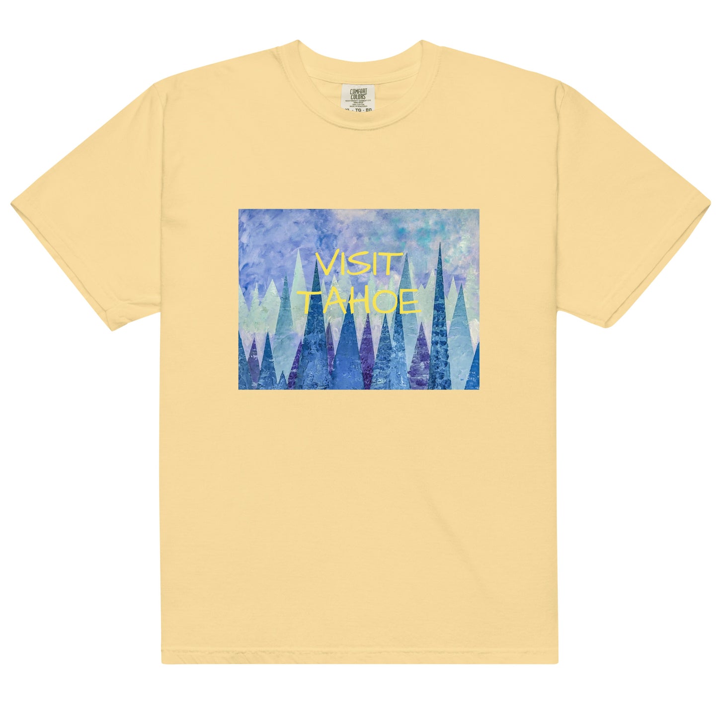 Unisex garment-dyed heavyweight t-shirt