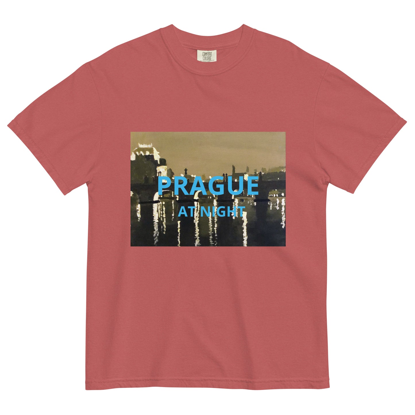Unisex garment-dyed heavyweight t-shirt