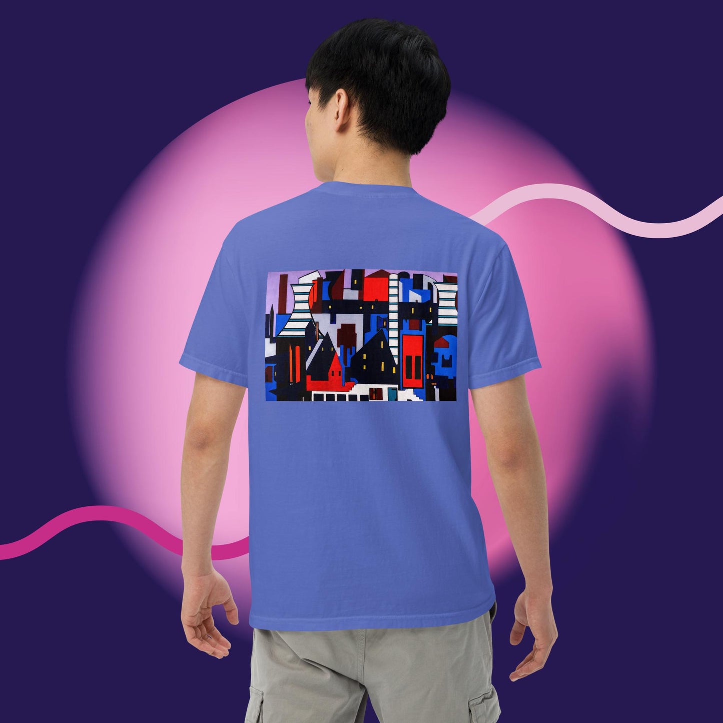 Unisex garment-dyed heavyweight t-shirt