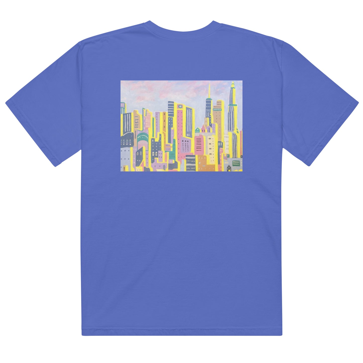 Unisex garment-dyed heavyweight t-shirt