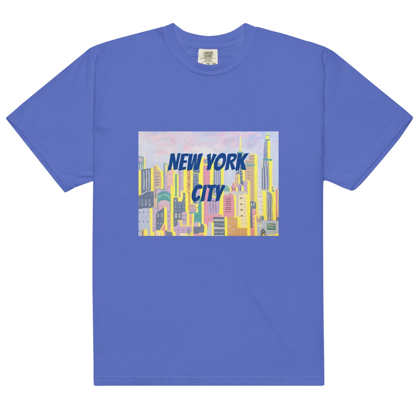 Unisex garment-dyed heavyweight t-shirt
