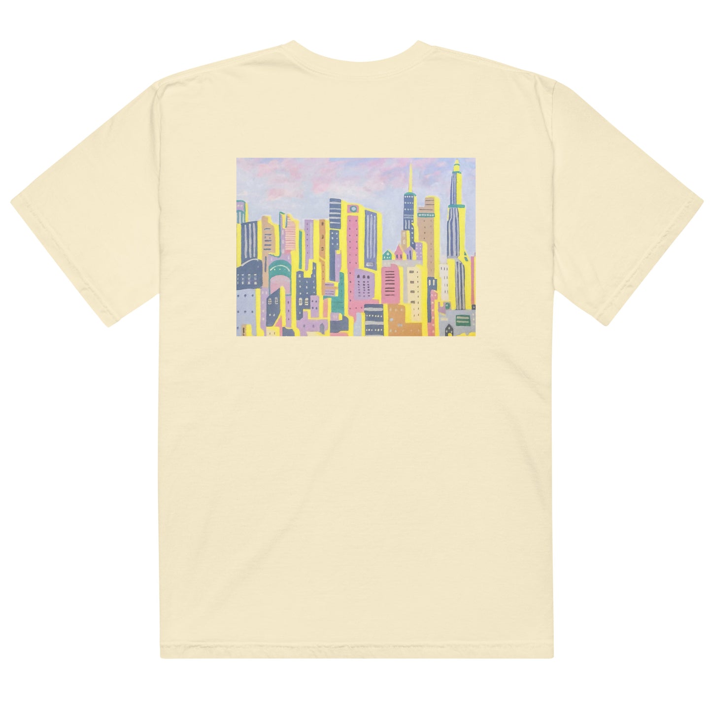 Unisex garment-dyed heavyweight t-shirt