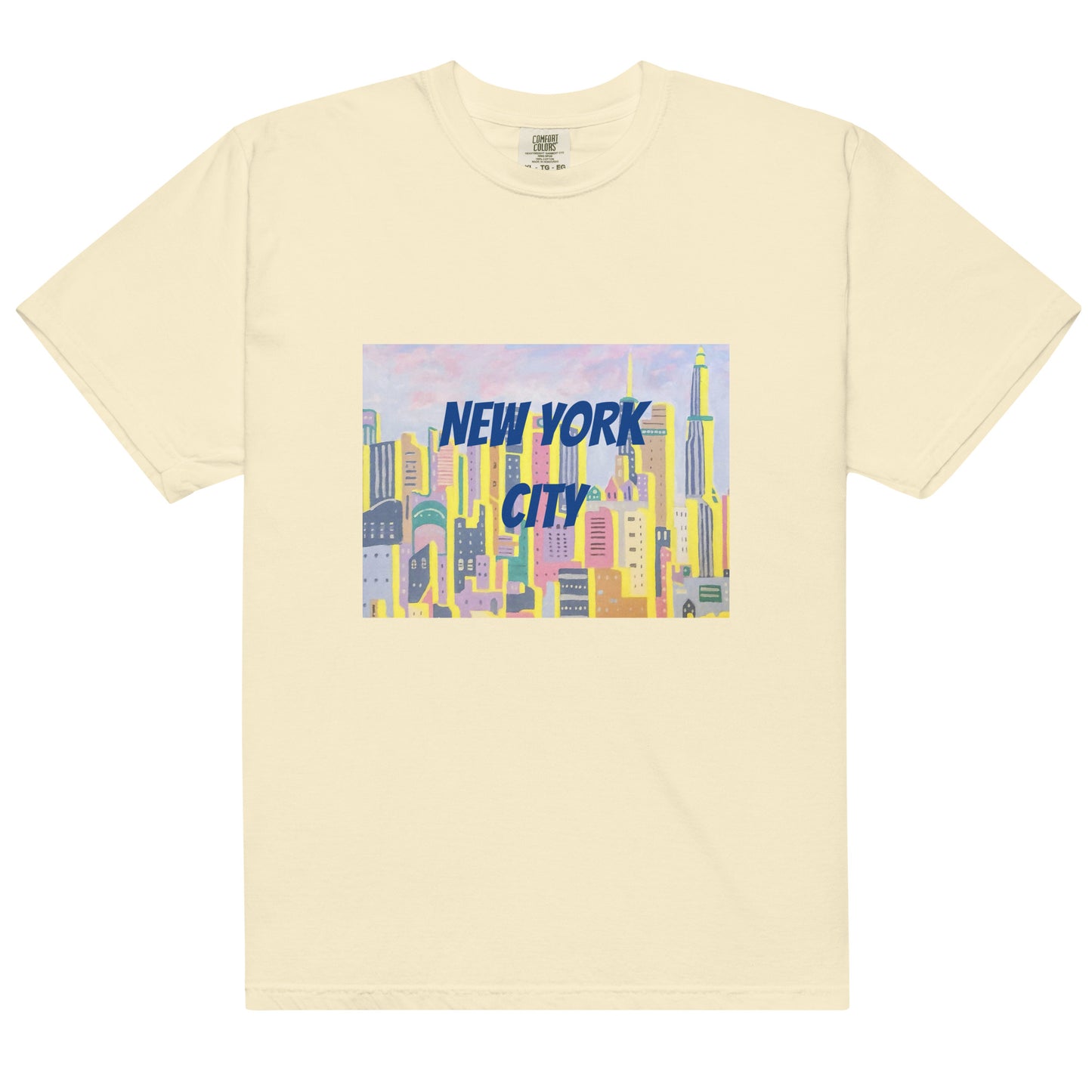 Unisex garment-dyed heavyweight t-shirt