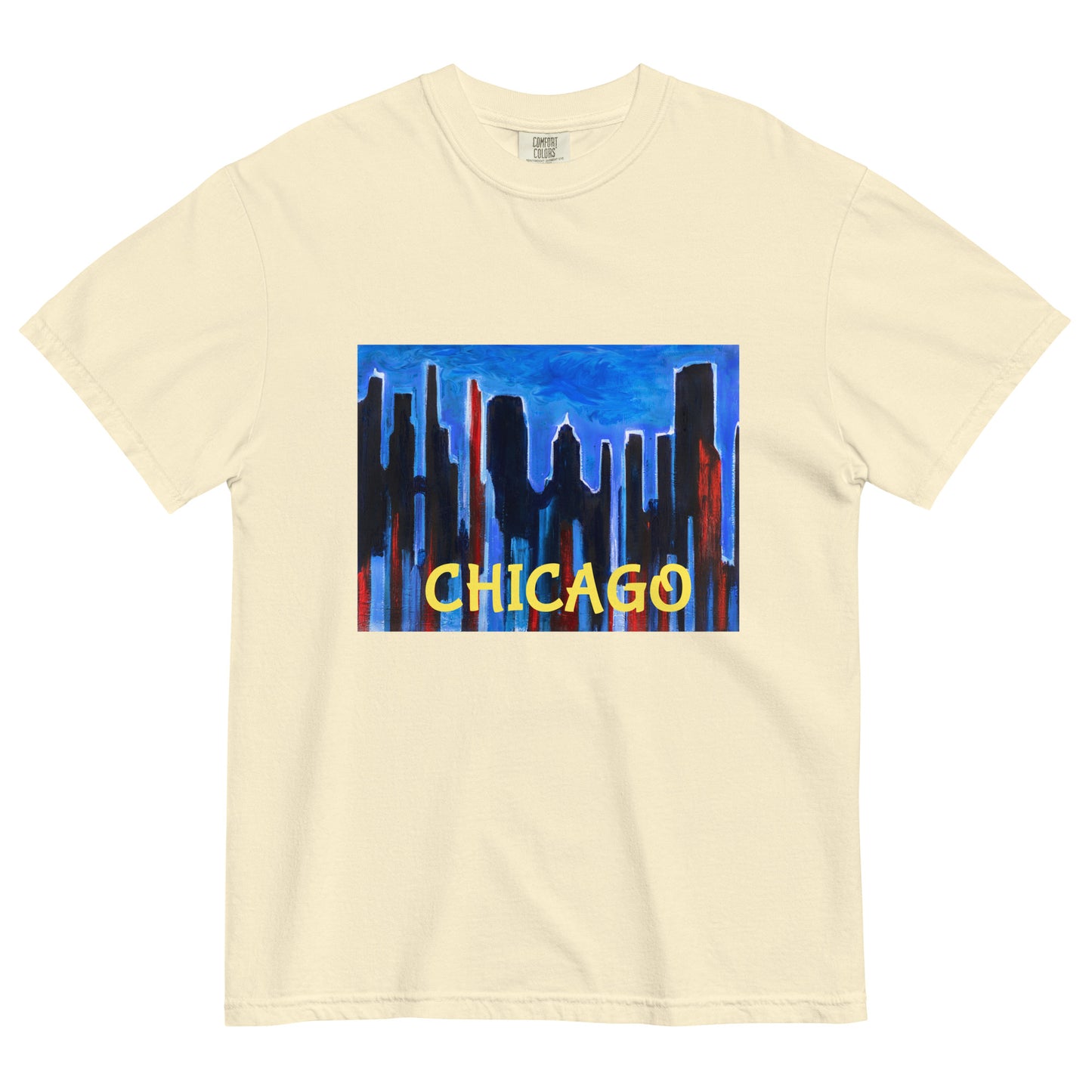 Unisex garment-dyed heavyweight t-shirt