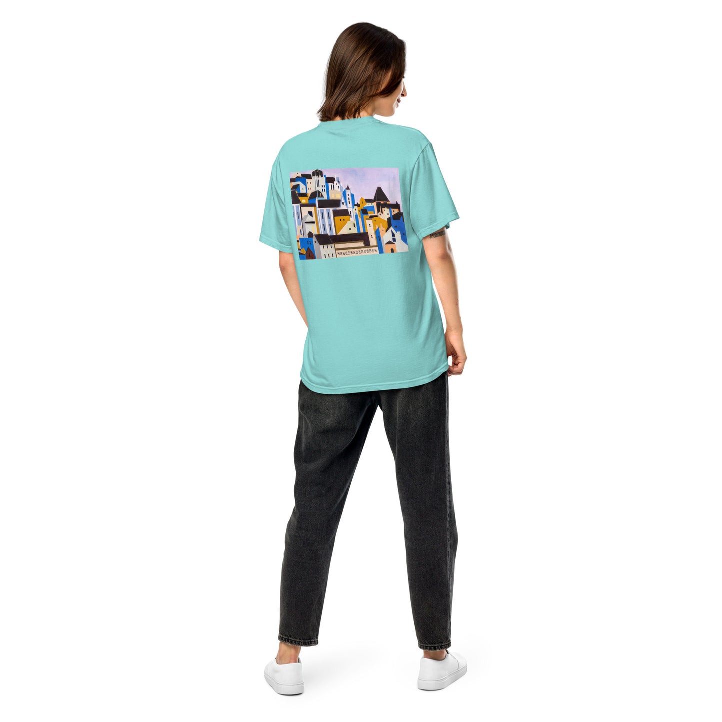Unisex garment-dyed heavyweight t-shirt