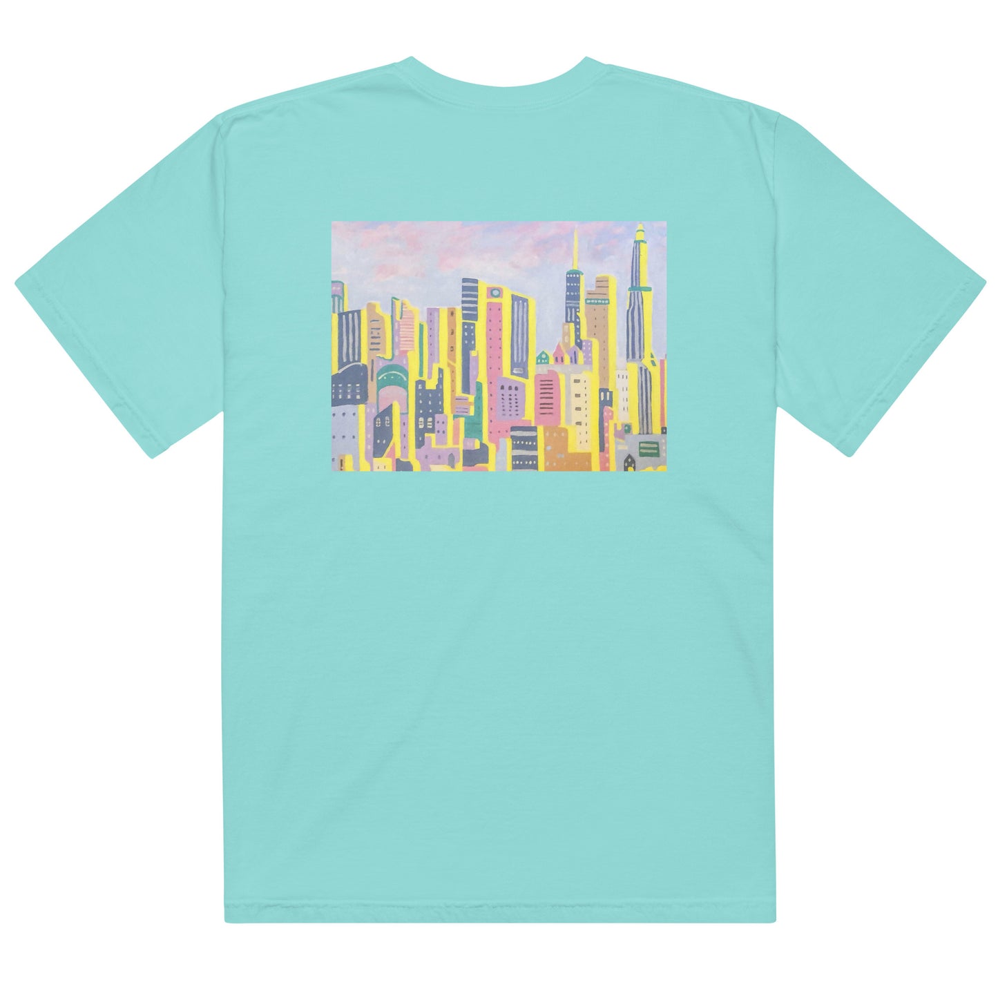 Unisex garment-dyed heavyweight t-shirt
