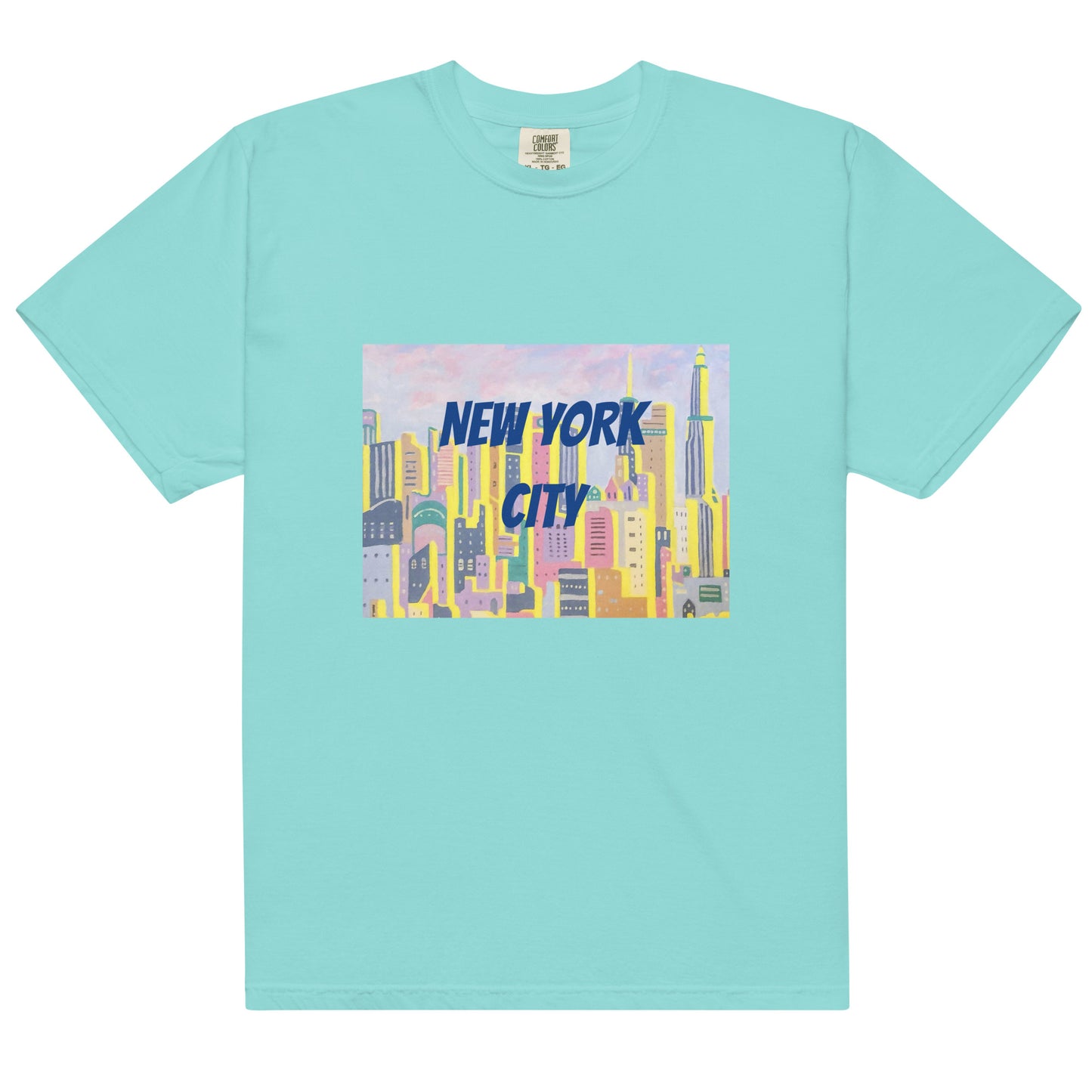 Unisex garment-dyed heavyweight t-shirt