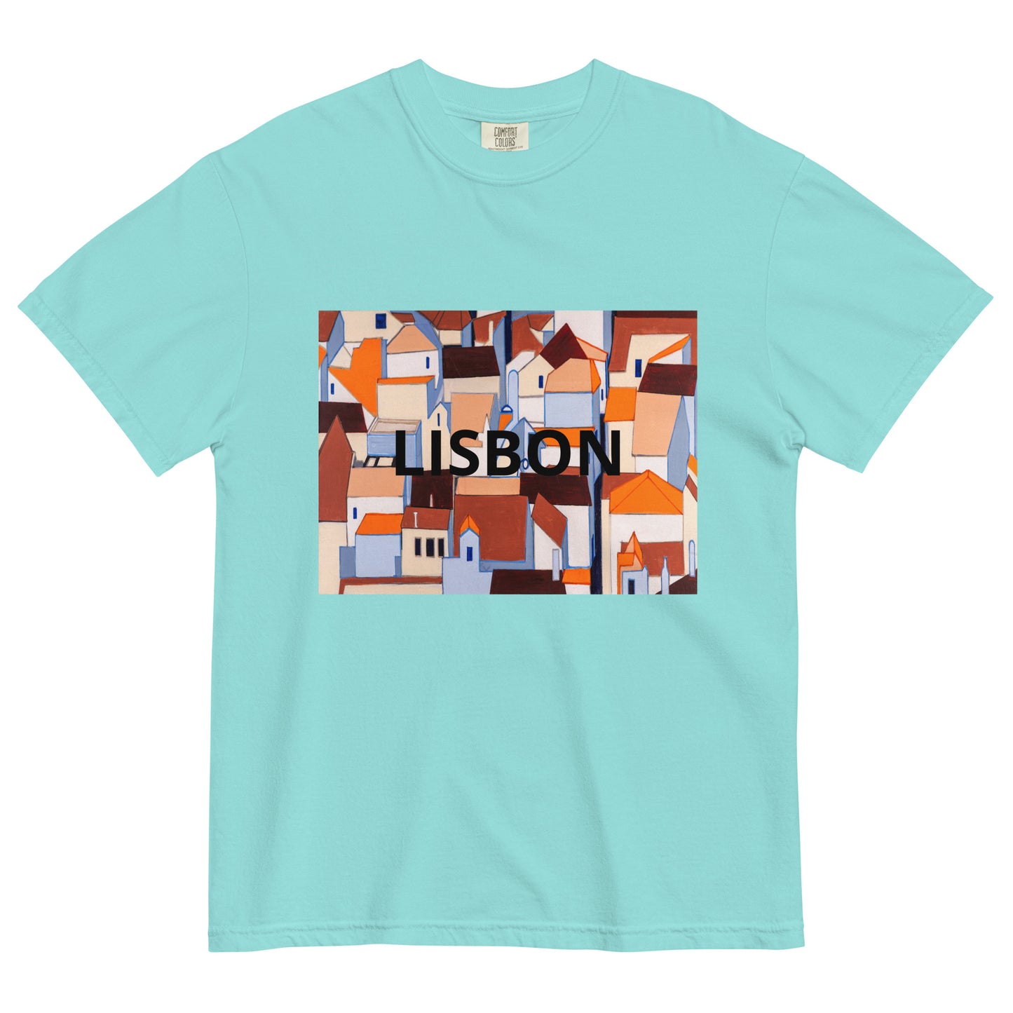 Unisex garment-dyed heavyweight t-shirt
