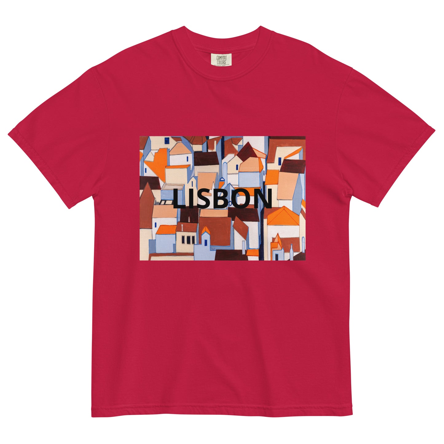 Unisex garment-dyed heavyweight t-shirt