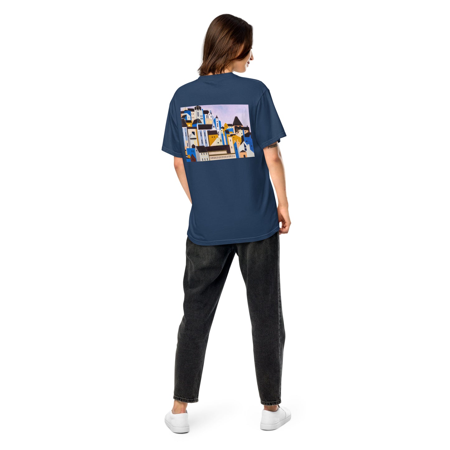 Unisex garment-dyed heavyweight t-shirt