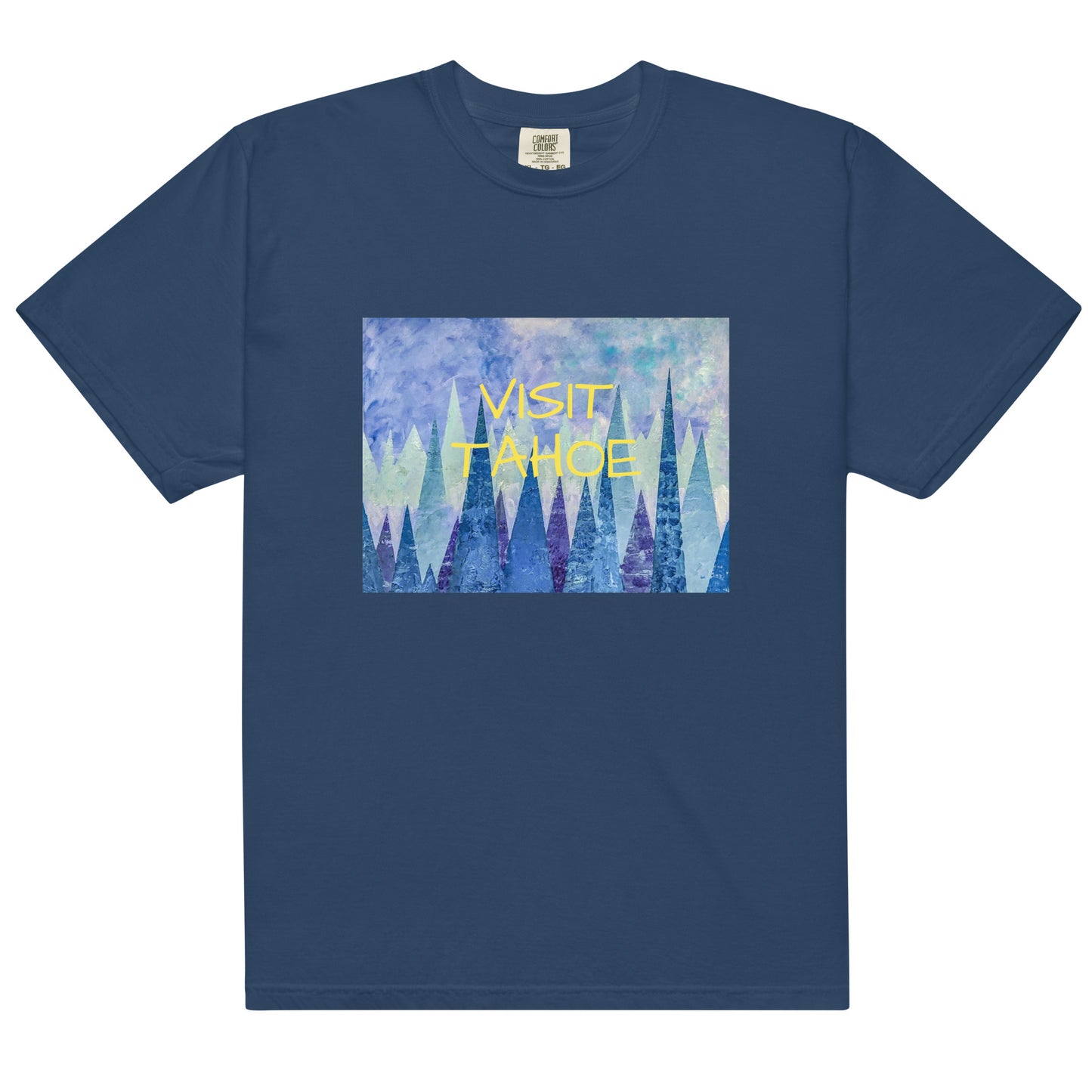 Unisex garment-dyed heavyweight t-shirt