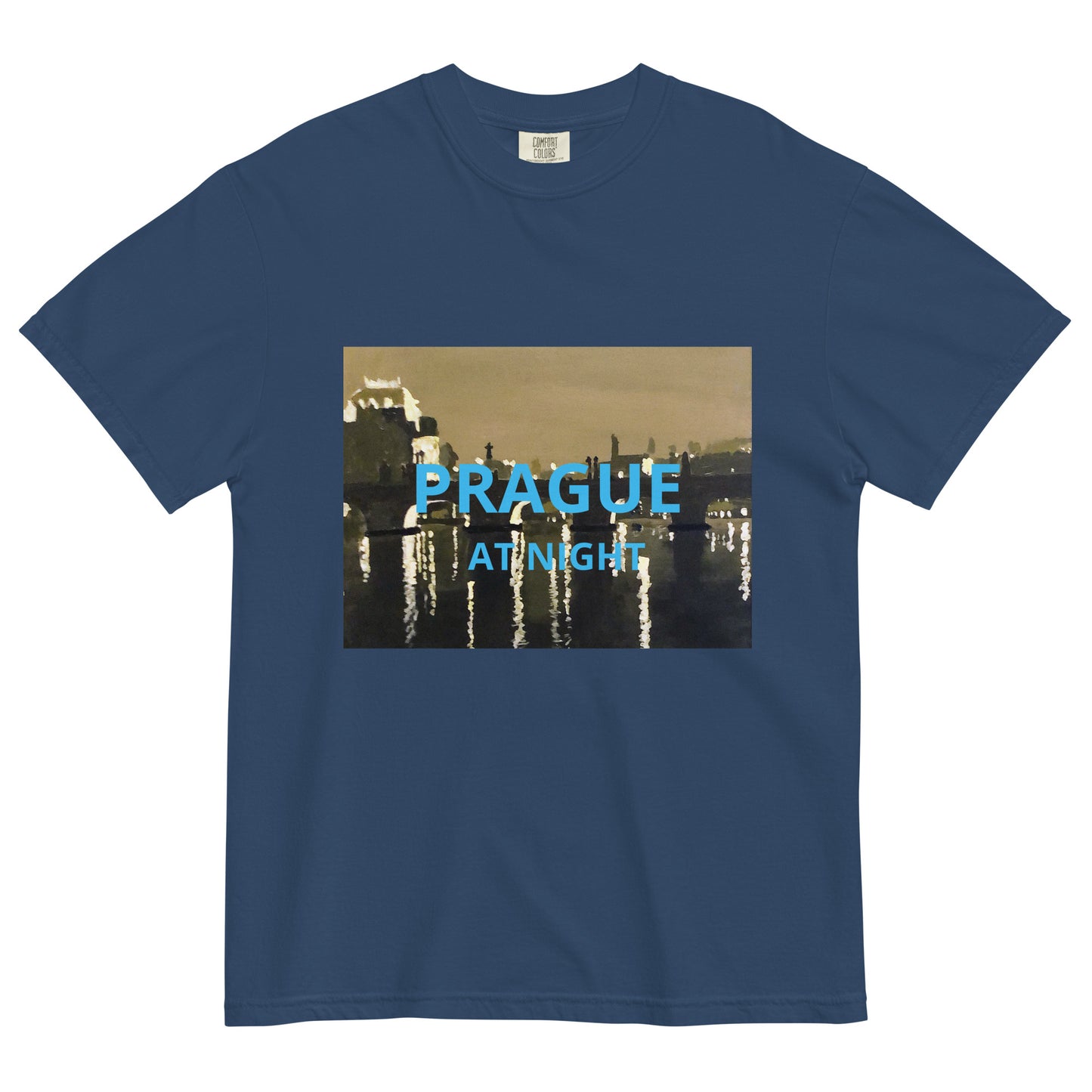 Unisex garment-dyed heavyweight t-shirt