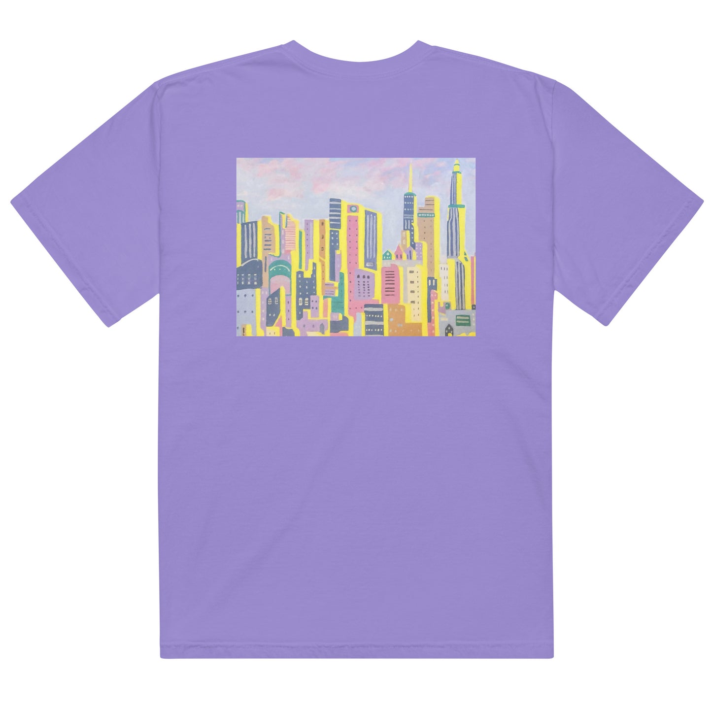 Unisex garment-dyed heavyweight t-shirt