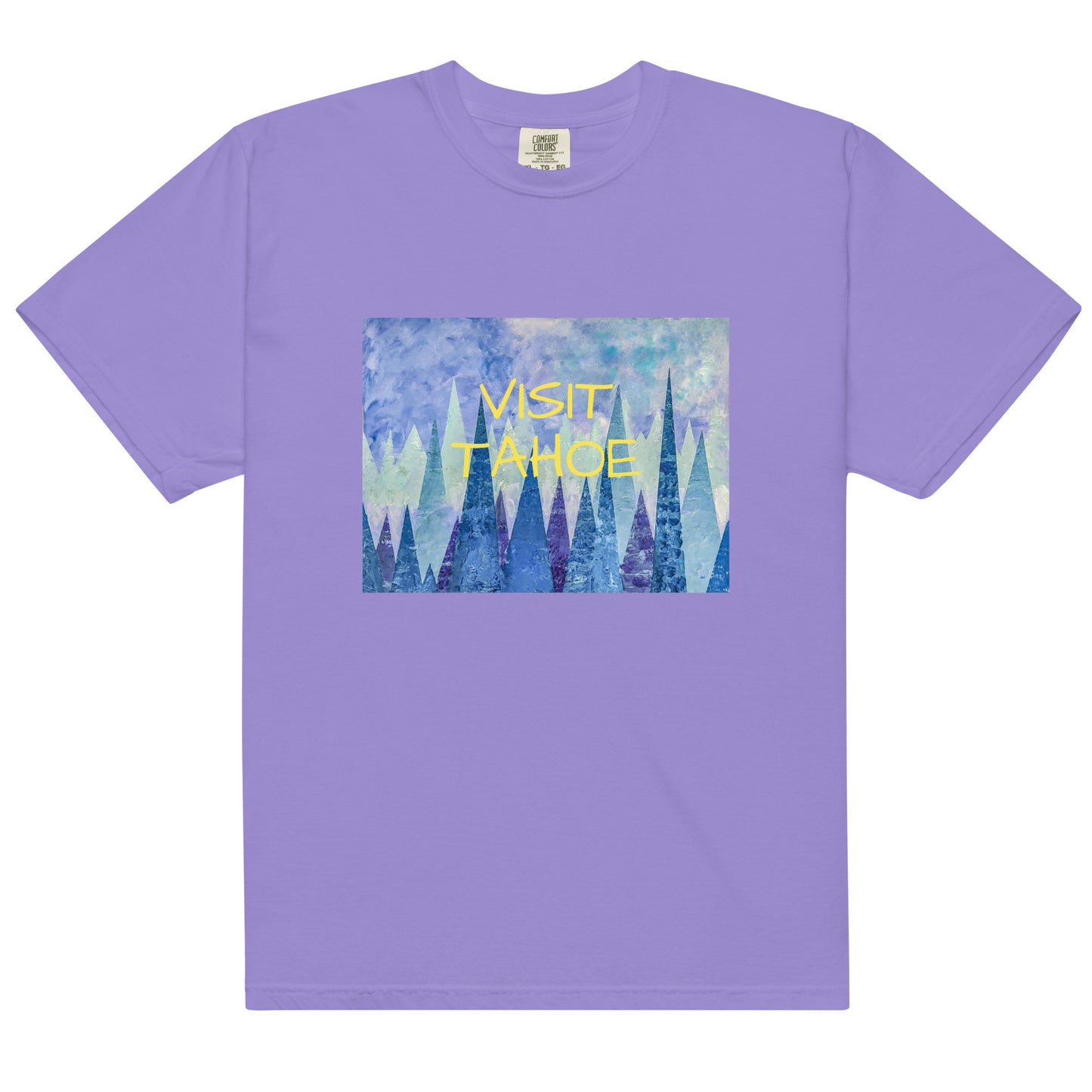 Unisex garment-dyed heavyweight t-shirt