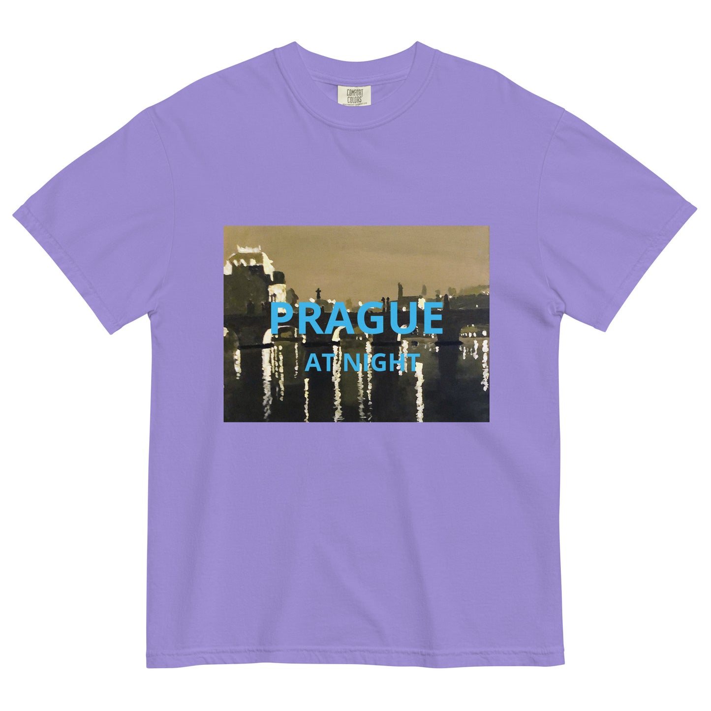 Unisex garment-dyed heavyweight t-shirt