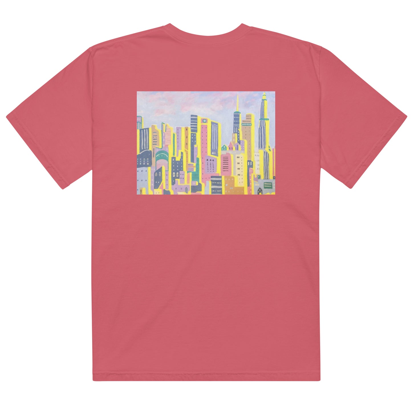 Unisex garment-dyed heavyweight t-shirt