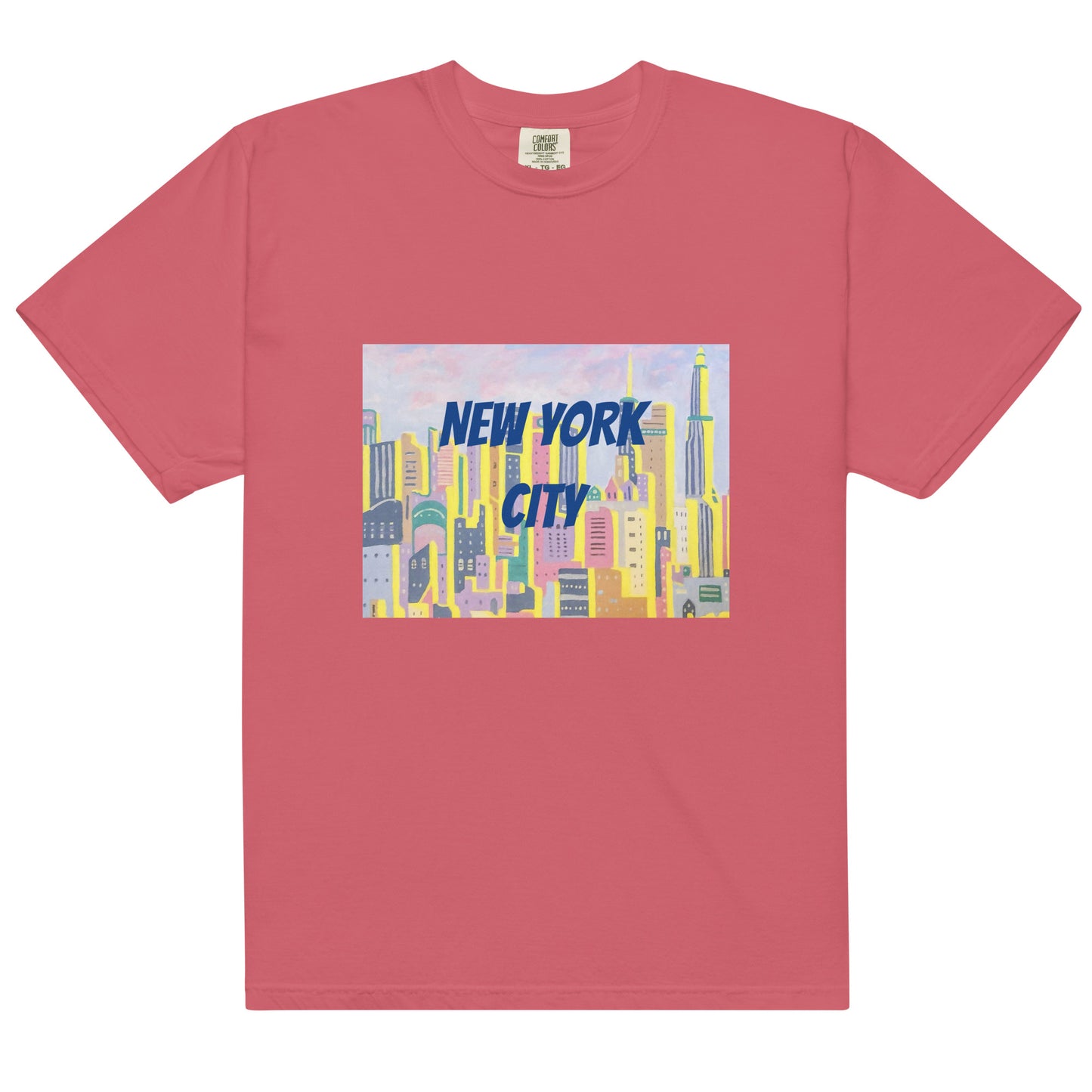 Unisex garment-dyed heavyweight t-shirt