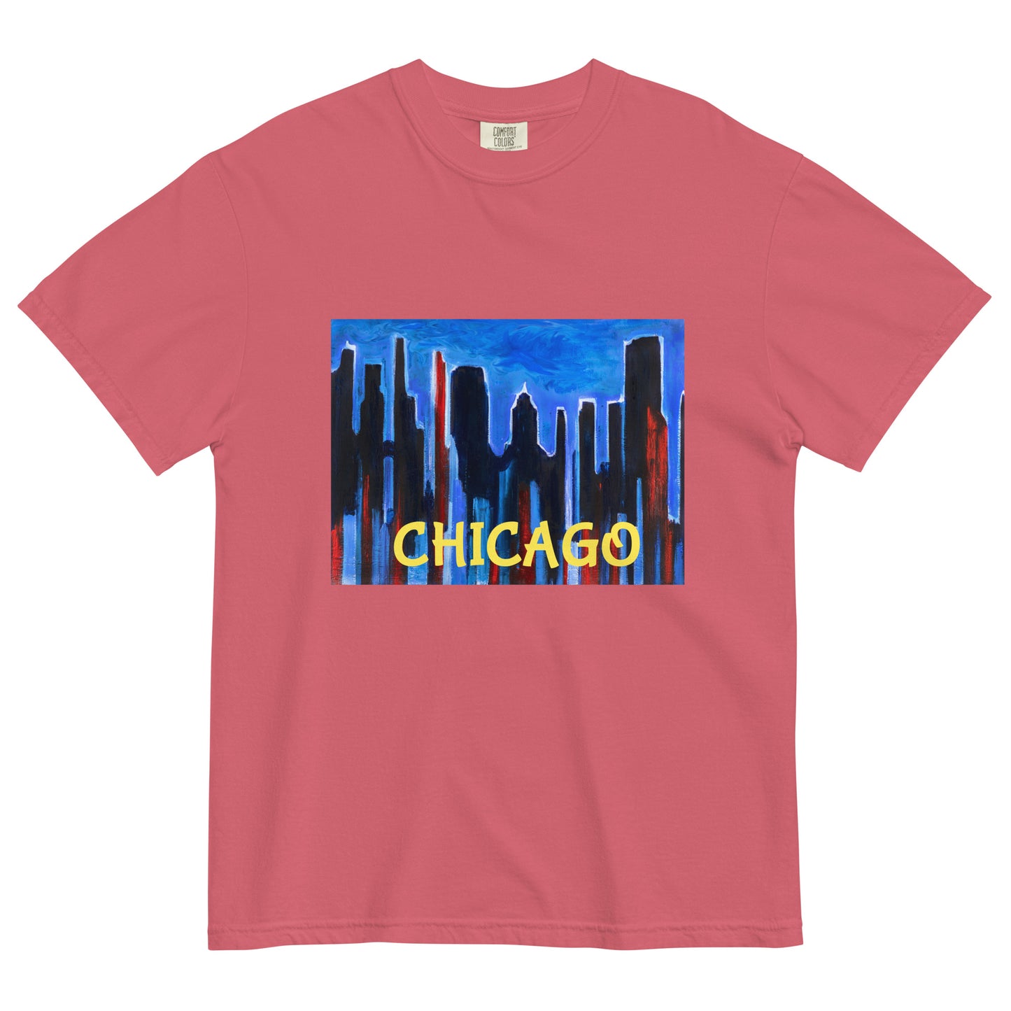 Unisex garment-dyed heavyweight t-shirt