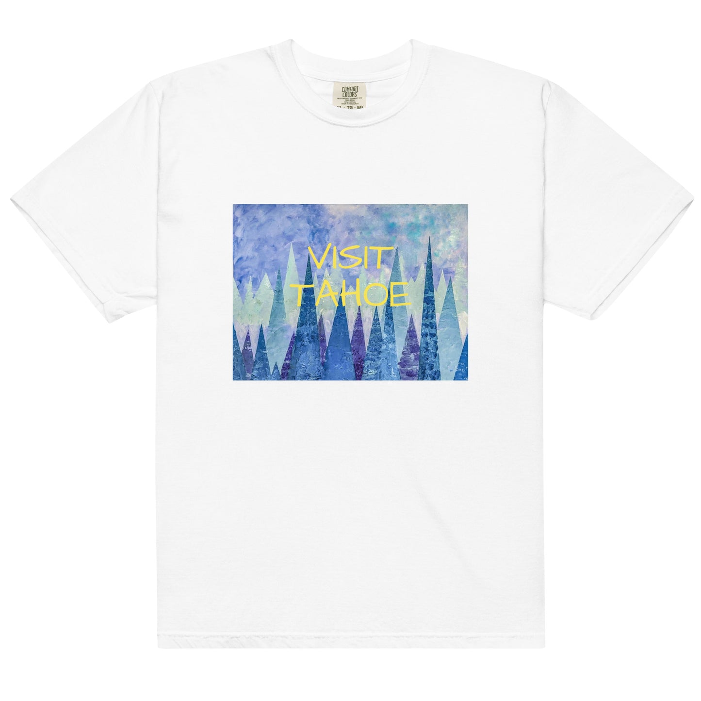 Unisex garment-dyed heavyweight t-shirt
