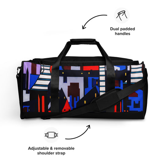 Duffle bag- Abstract City