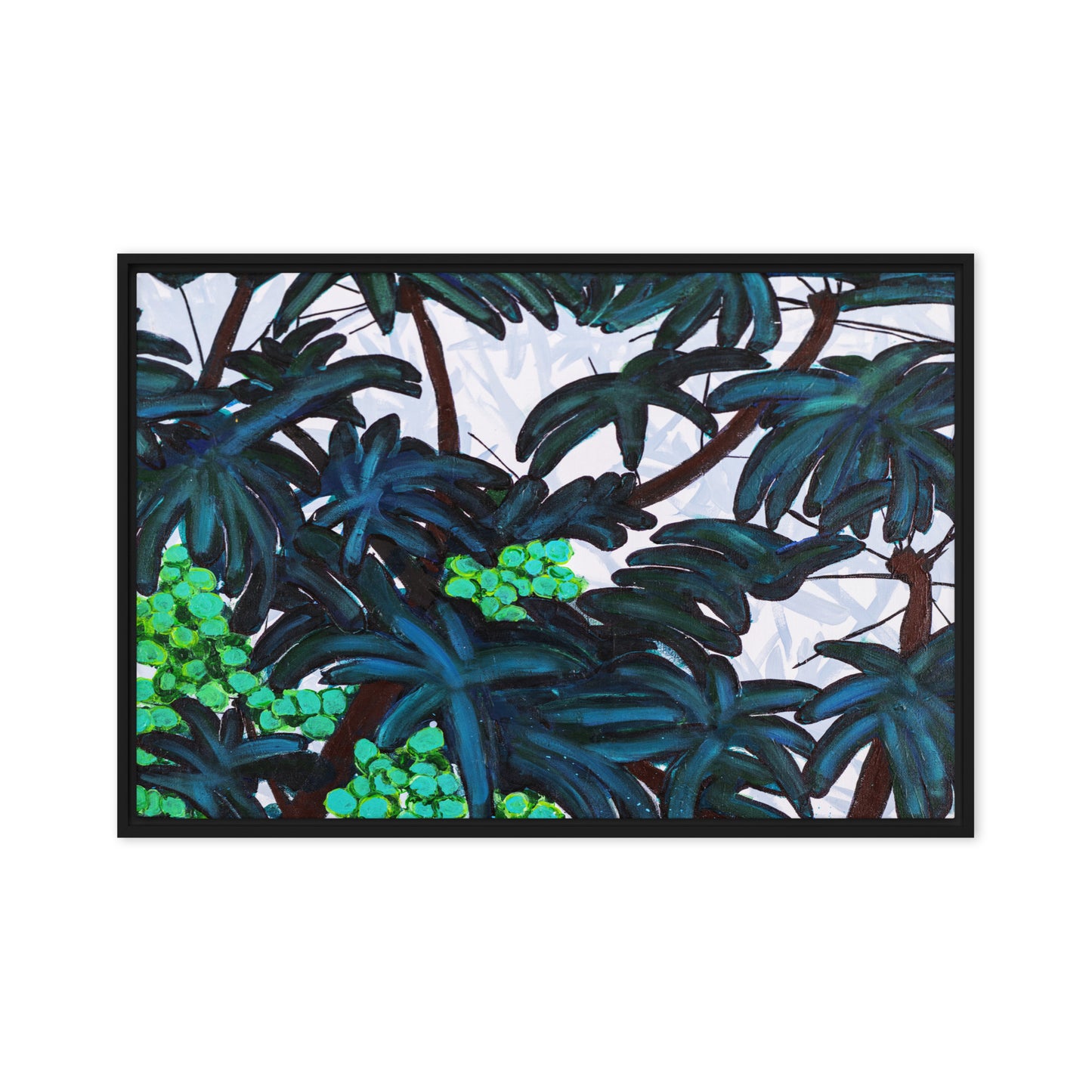 Framed canvas- Costa Rican Rainforest