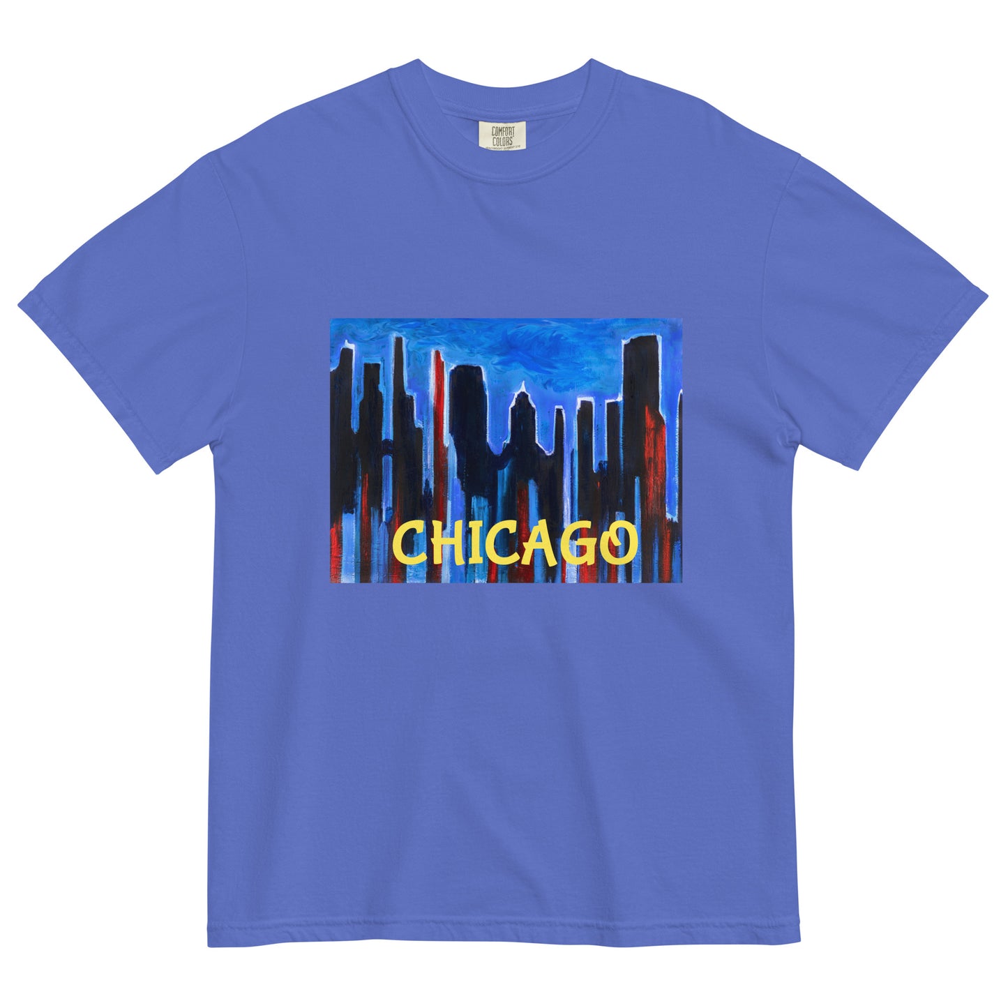 Unisex garment-dyed heavyweight t-shirt