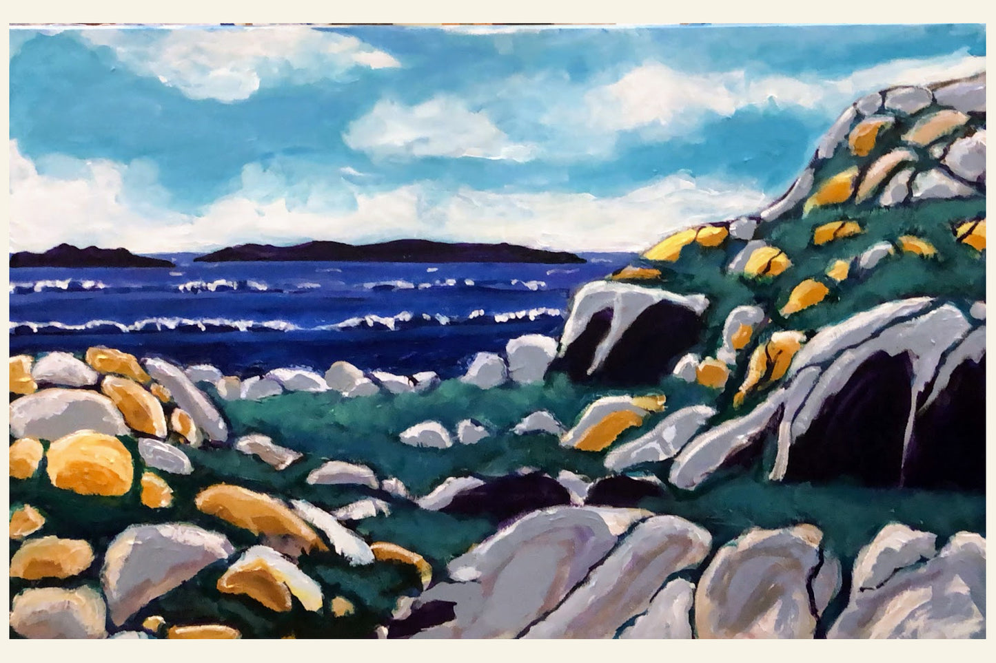 Original- Welsh Rocky Coast